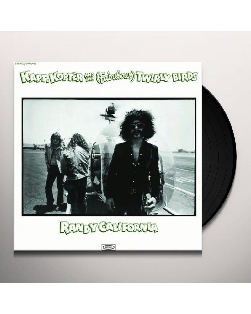 Randy California KAPT. KOPTER & THE (FABULOUS) TWIRLYBIRDS (180G/TRANSPARENT & BLACK SWIRLED VINYL) Vinyl Record $14.14 Vinyl