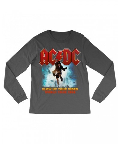 AC/DC Long Sleeve Shirt | Blow Up Your Video Album Art Shirt $13.18 Shirts